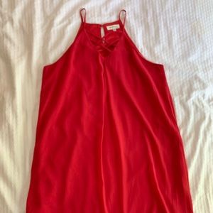 Monteau, medium, red dress